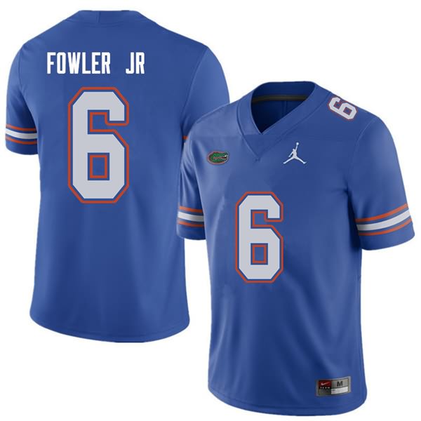 NCAA Florida Gators Dante Fowler Jr. Men's #6 Jordan Brand Royal Stitched Authentic College Football Jersey KSB3364WM